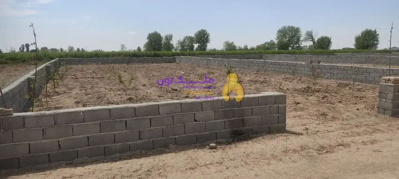 زمین چهار دیوار کشاورزی