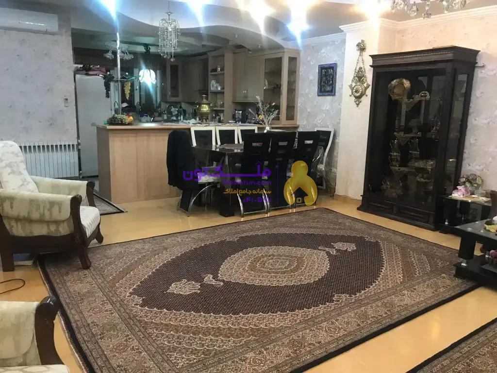 فروش آپارتمان ۱۲۰متردوخوابه، جنوبی، ولیعصرجنوبی